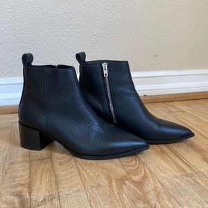 Everlane The Heel Boot Black Leather 5 - Women | Color: Black | Size: 5